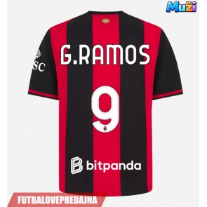 Lacne Muži Futbalové dres AC Milan Goncalo Ramos #9 2026-27 Krátky Rukáv - Domáci